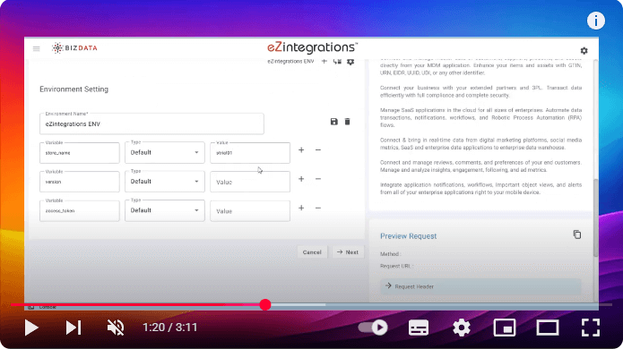 Integration with shopify