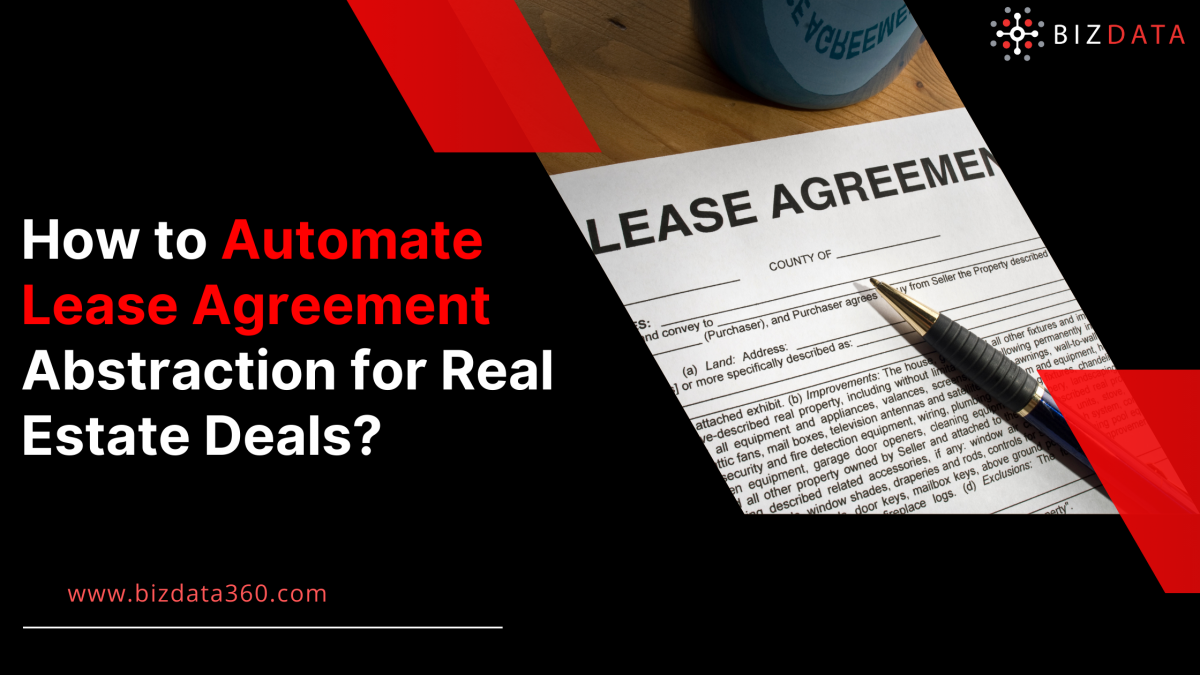 How to Automate Lease Agreement Abstraction for Real Estate Deals