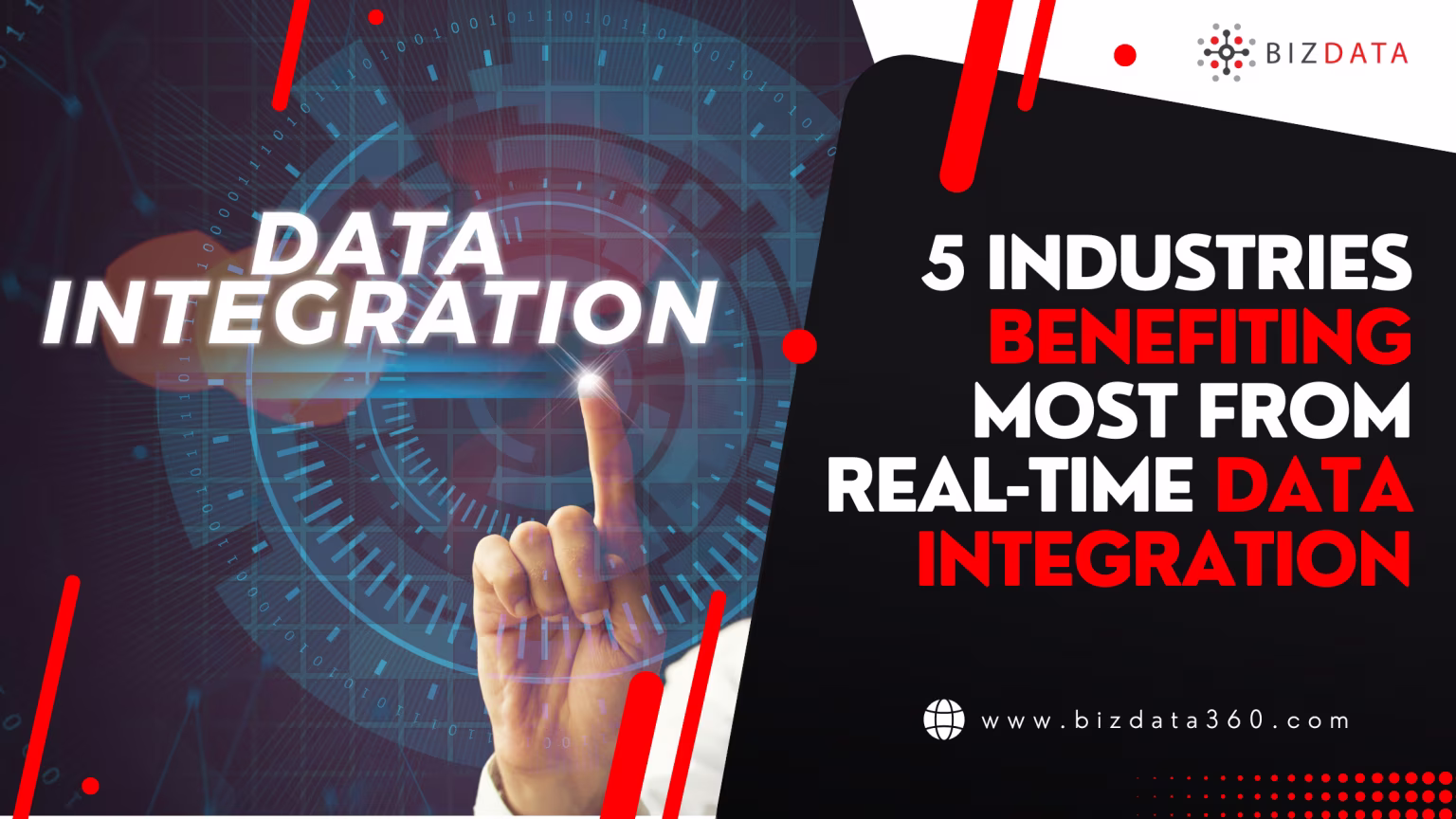 5 Industries Benefiting Most from Real-Time Data Integration
