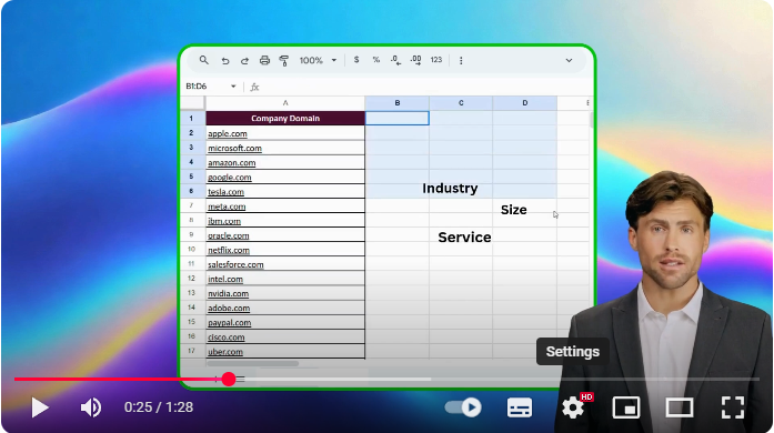 Transform & Enrich Company Domains with eZintegrations™ AI Workflow Automation