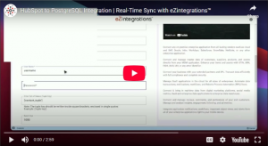 Hubspot to PostgreSql Integration