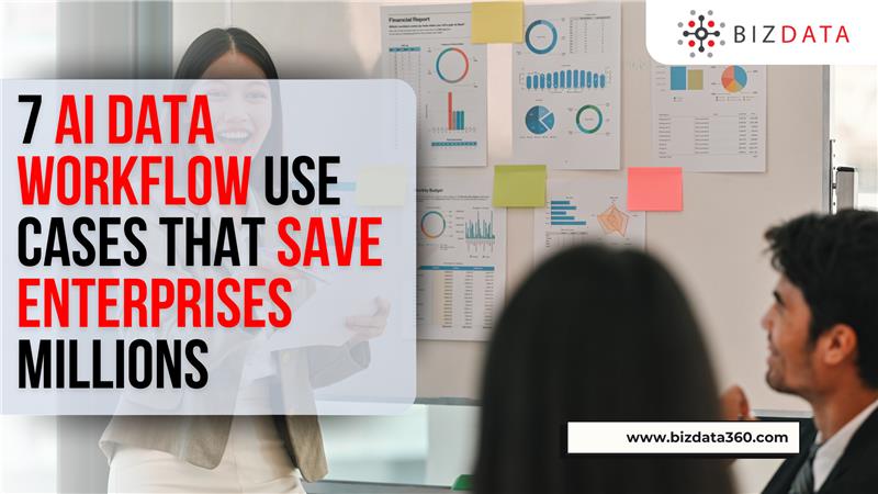 7 AI Data Workflow Use Cases That Save Enterprises Millions
